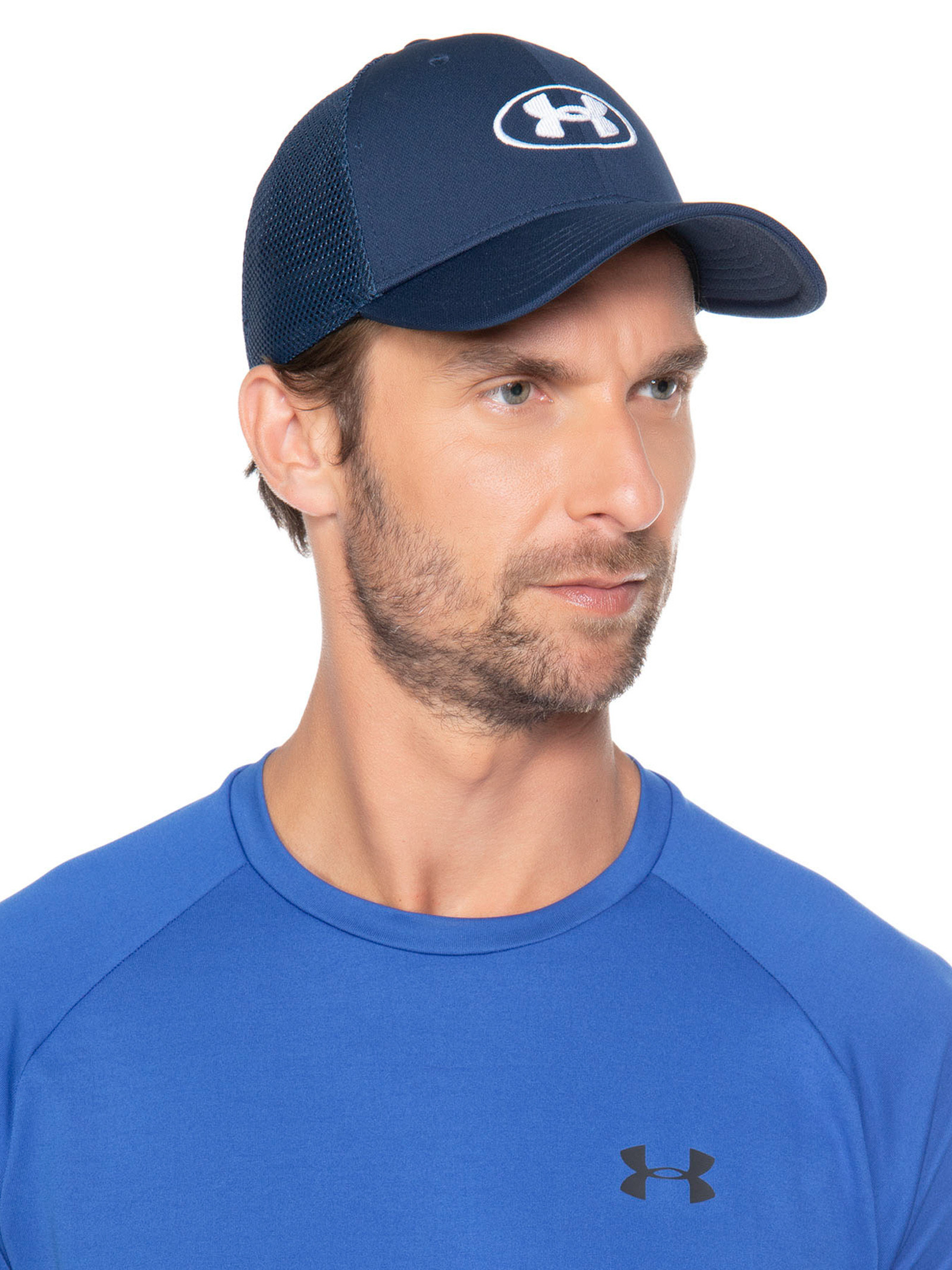 Boné Masculino Branded Hat - Under Armour - Azul - Oqvestir