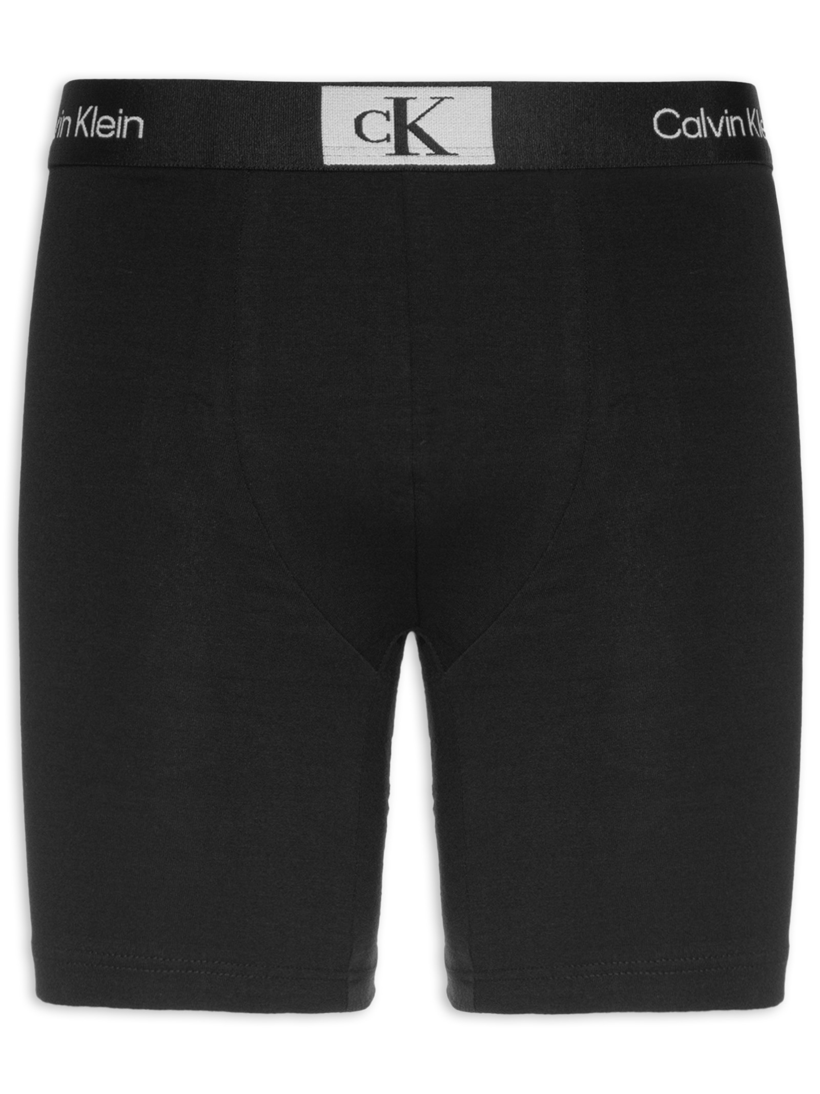 Cueca Long Boxer Cotton - Calvin Klein Underwear - Preto - Shop2gether