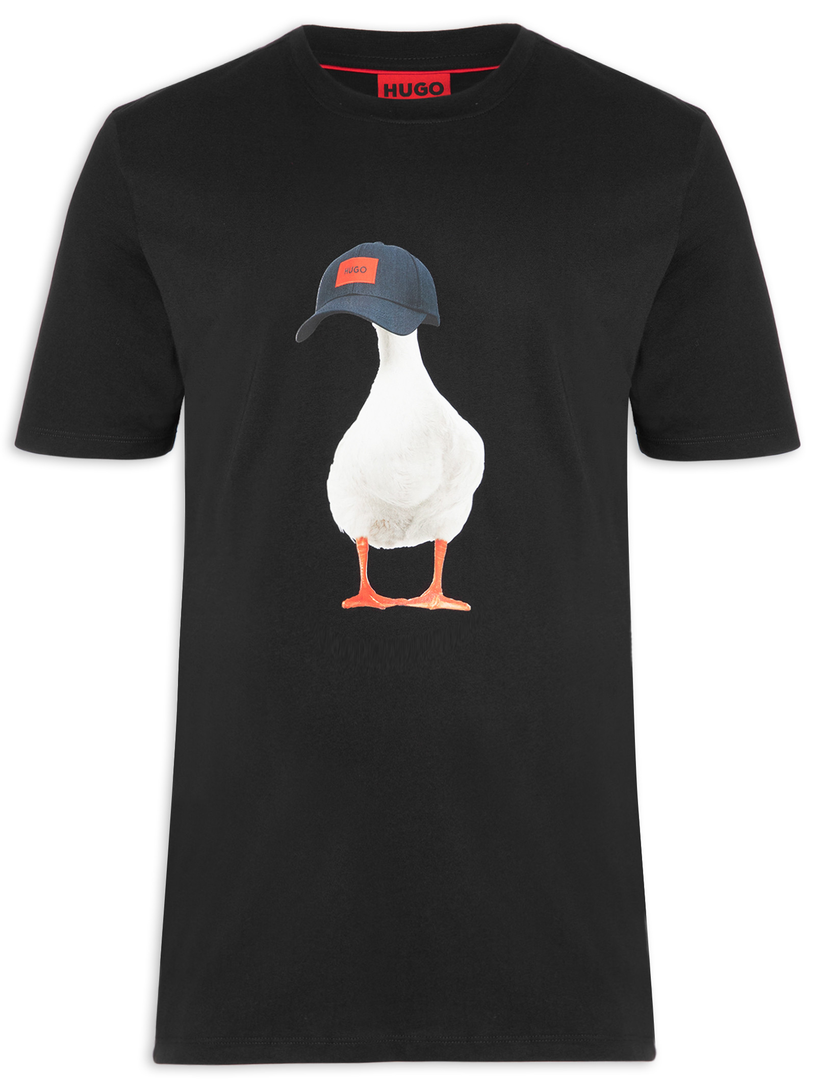 Camiseta Masculina Ducky - Hugo - Preta - Shop2gether