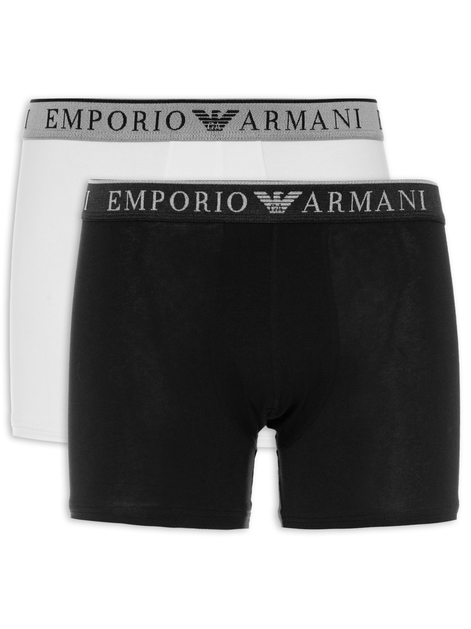 Kit De 2 Cuecas Knit Trunk - Emporio Armani Bodywear - Shop2gether