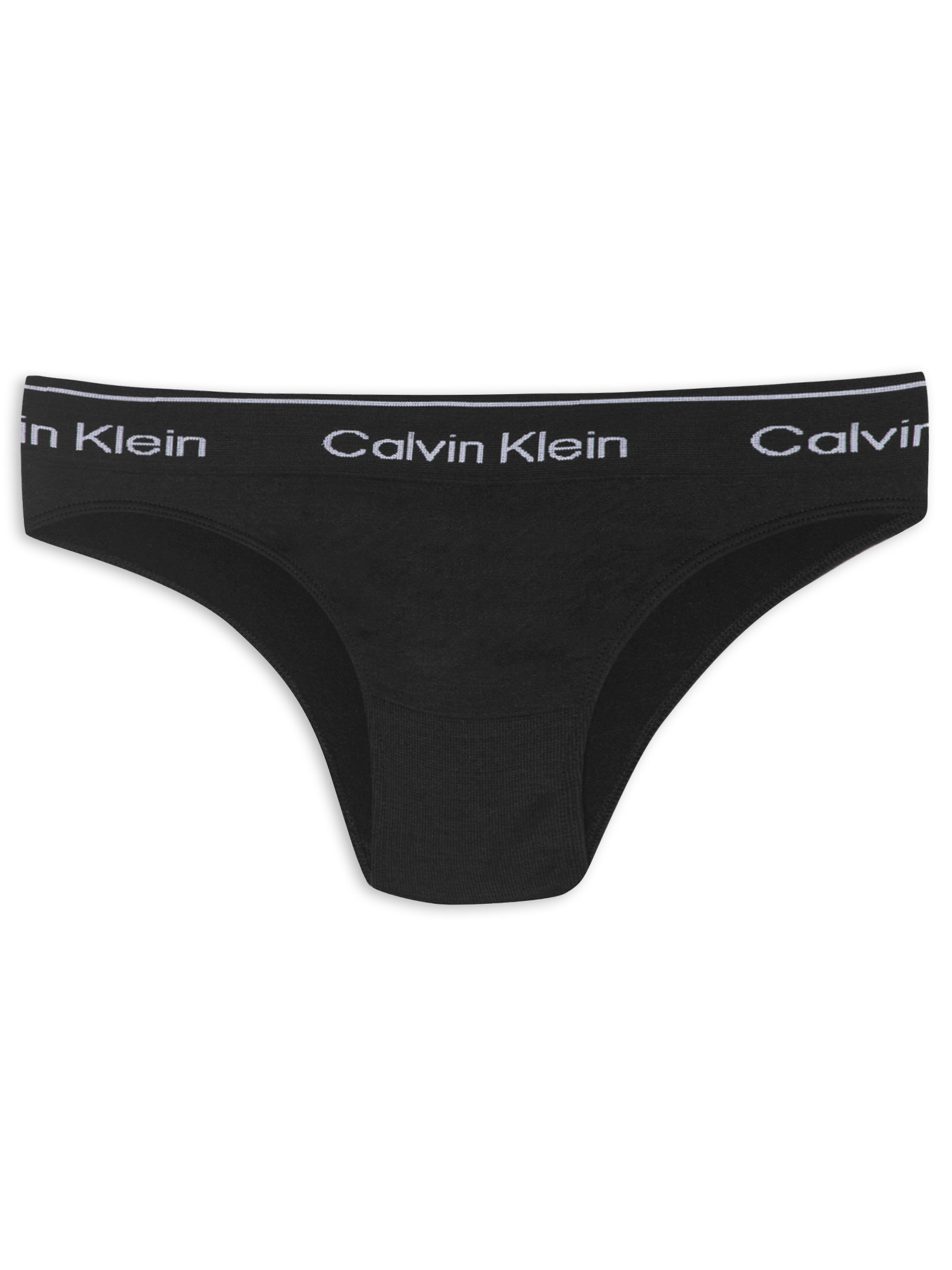 Calvin Klein Modern Cotton Tanga in Black