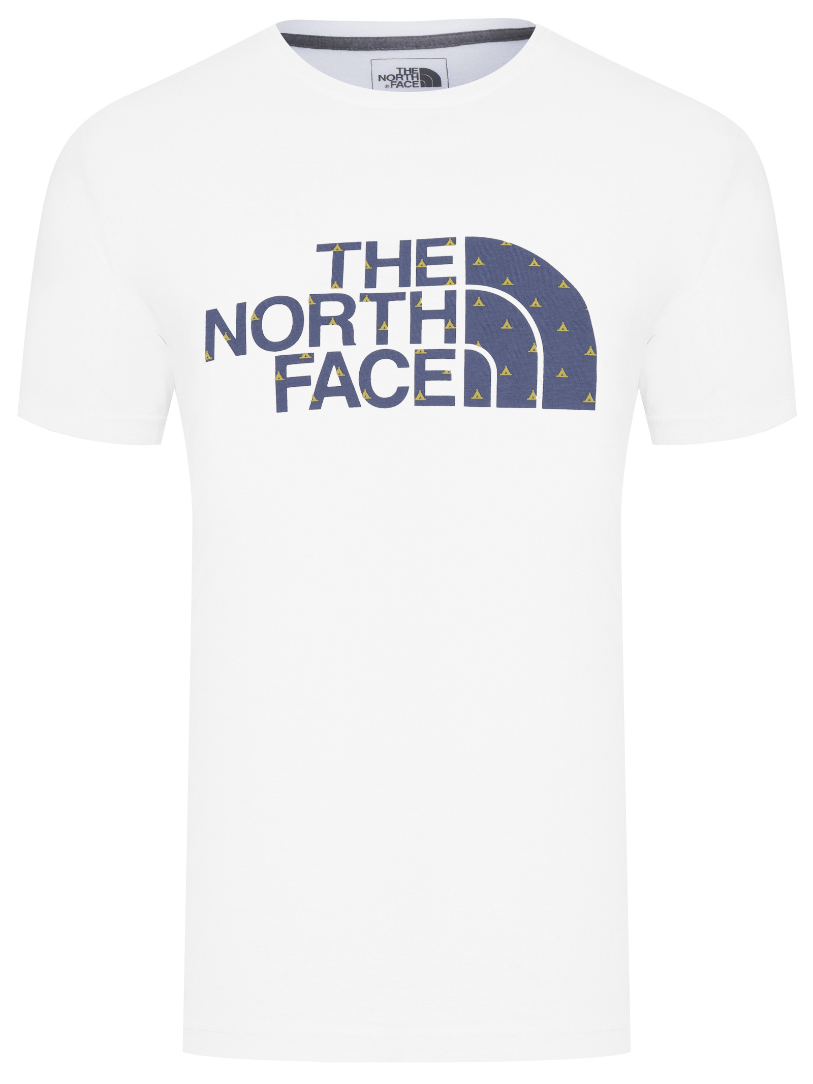 Camiseta da marca The North Face na cor branca para homemcamiseta the north  face brasil 