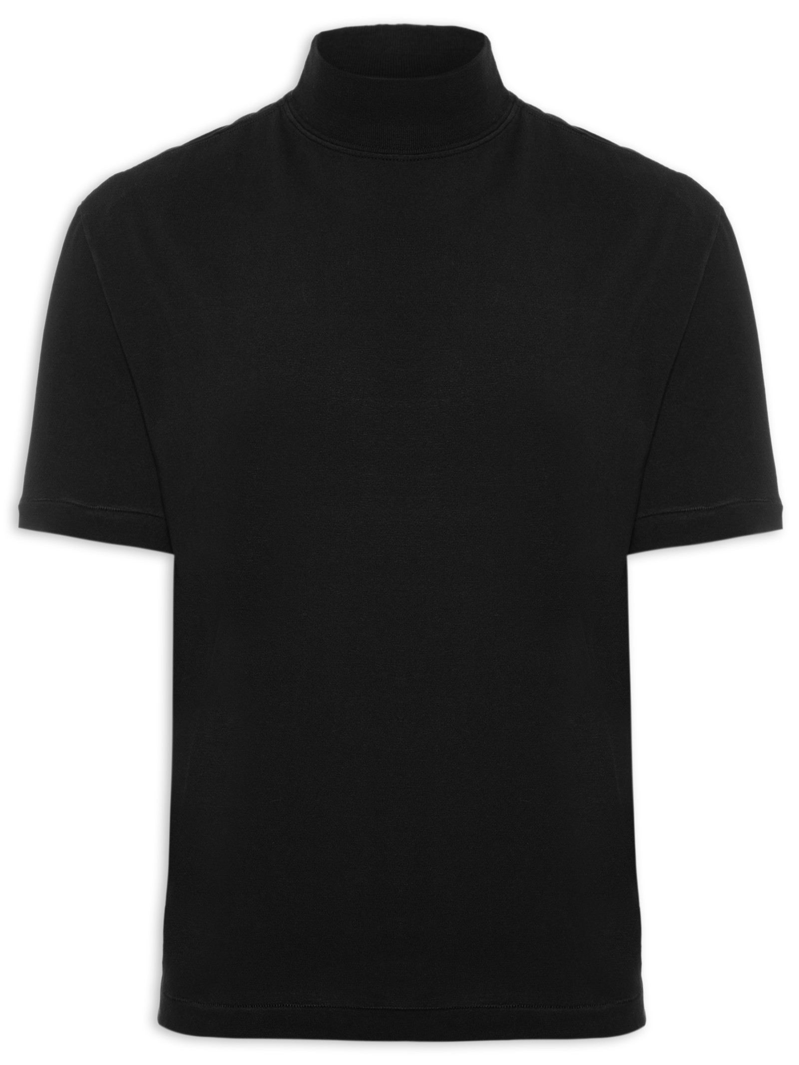 T-Shirt Masculina Over Gola Alta - Osklen - Preto - Shop2gether