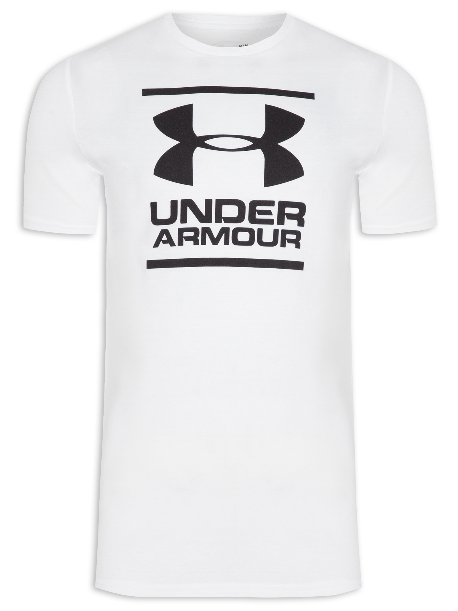 Camiseta Masculina Ua Gl Foundation Ss T - Under Armour - Branco