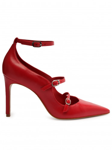Sapato Feminino Scarpin Salto Alto - Vermelho