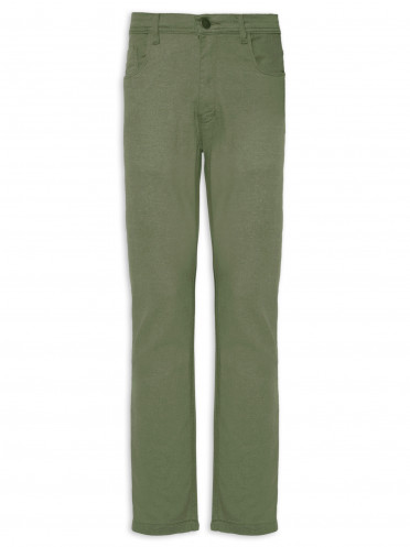 Calça Masculina Slim Color - Verde
