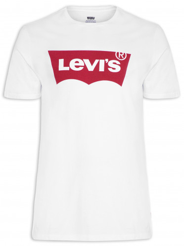 T-shirt Masculina Graphic Set-In Neck - Branco