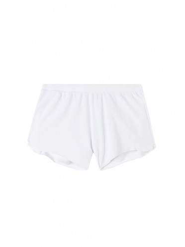 Shorts De Felpa - Branco