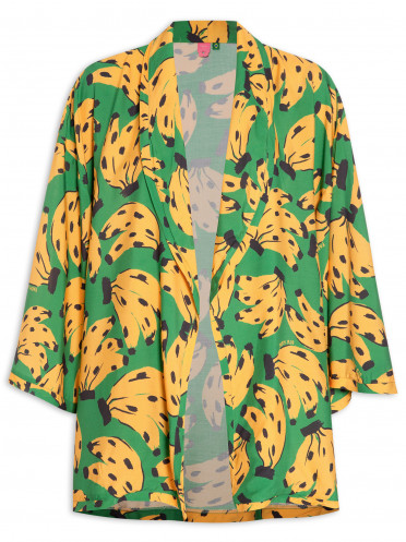 Kimono Feminino Bossa Banana - Verde