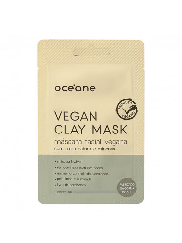 Máscara Facial Vegana Océane Vegan Clay Mask - 15g