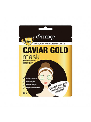 Máscara Revitalizante Caviar Gold - 10g