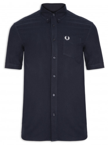 Camisa Masculina Oxford Shirt - Azul