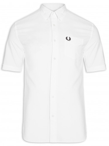 Camisa Masculina Oxford - Branco