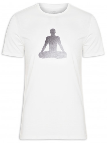 T-shirt Masculina Stone Yogue - Branco		