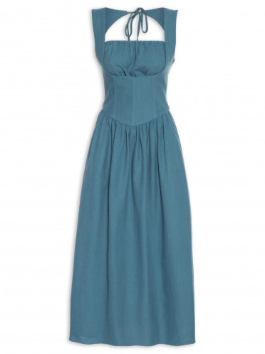 Vestido Cinara - Azul