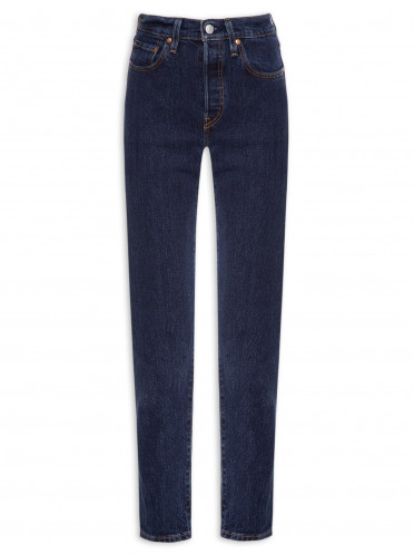 Calça Feminina Jeans 501® Cropped - Azul