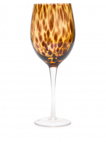 Taça Vinho Leopard - Laranja