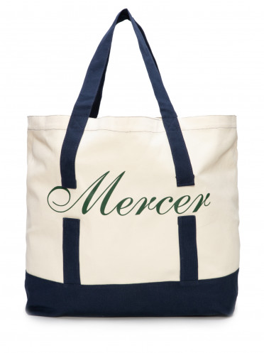 Bolsa Unissex The Mercer Canvas Bag - Off White