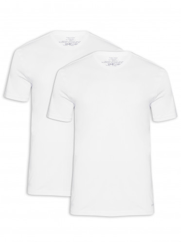 Kit de Camisetas Masculinas Crew-neck 2 Peças 