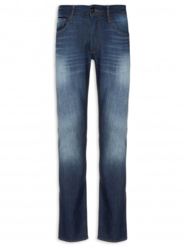 Calça Masculina Jeans Slim - Azul