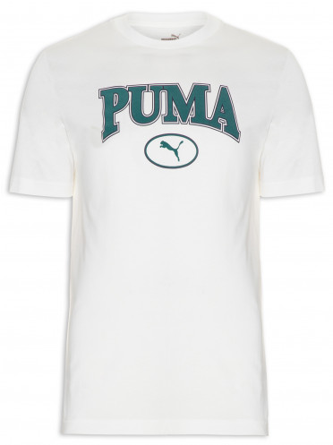 T-shirt Masculina Puma Squad - Branco