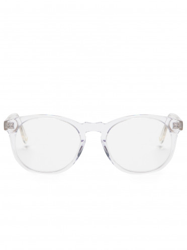 Óculos De Grau Unissex Miles Cristal - Branco