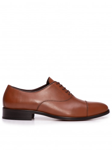 Sapato Masculino Oxford Captoe - Marrom