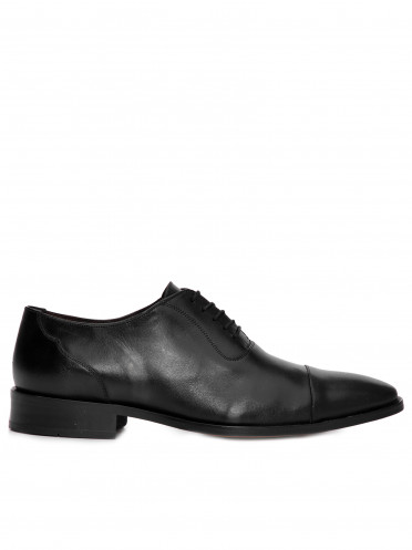 Sapato Masculino Oxford U-throat - Preto