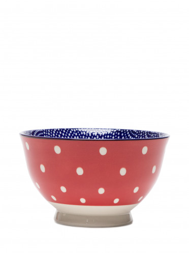 Bowl Dotty Em Cerâmica - Azul