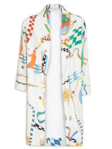 Kimono Feminino Emoção - Off White