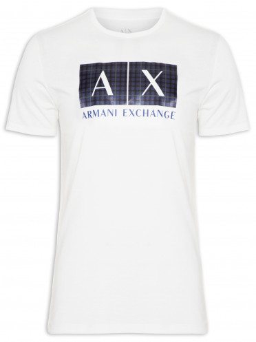 T-Shirt Masculina Logo - Branco