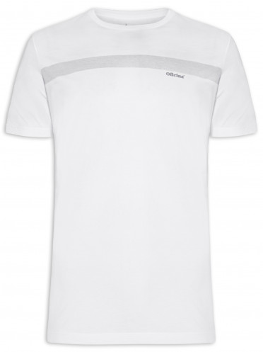 T-shirt Masculina Limits Manga Curta - Branco