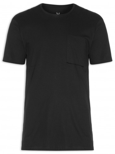 Camiseta Masculina Clean Premium - Preto