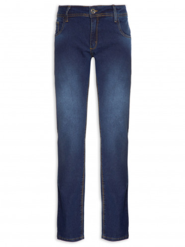 Calça Masculina Jeans Deep Blue Miles - Azul