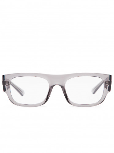 Óculos De Grau Unissex Transparente - Cinza