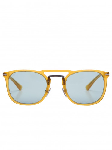 Óculos De Sol Unissex Com Lente Azul - Amarelo