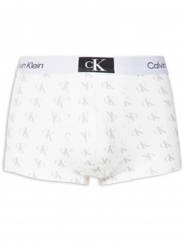 Cueca Low Rise Trunk 1996 Print Staggered - Branco