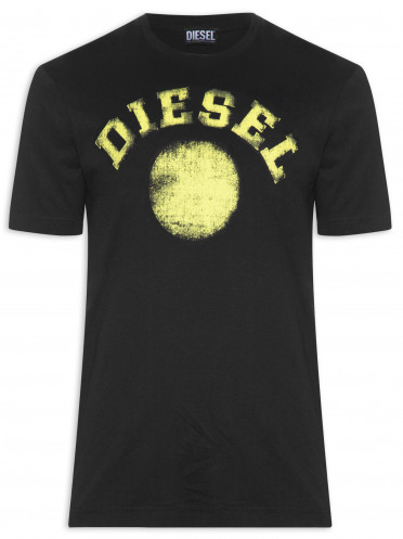 T-Shirt Masculina Diegor K56 - Preto