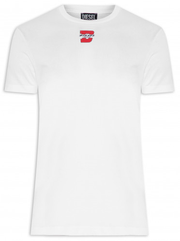 T-Shirt Masculina Diegor K55 - Branco