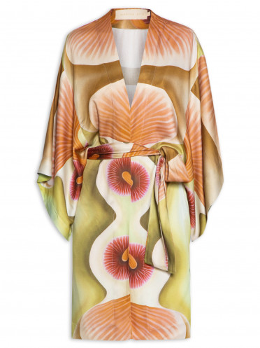 Kimono Feminino Soma - Laranja