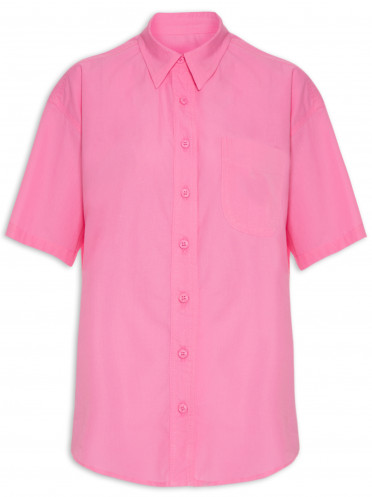 Camisa Feminina Over - Rosa