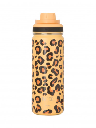 Garrafa Térmica Hydra V2 500 ml Leopard - Amarelo