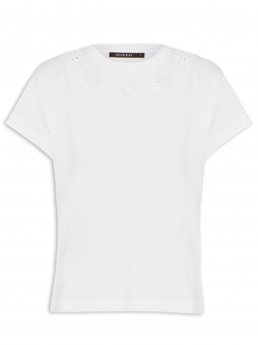 Camiseta Feminina Summertime - Branco