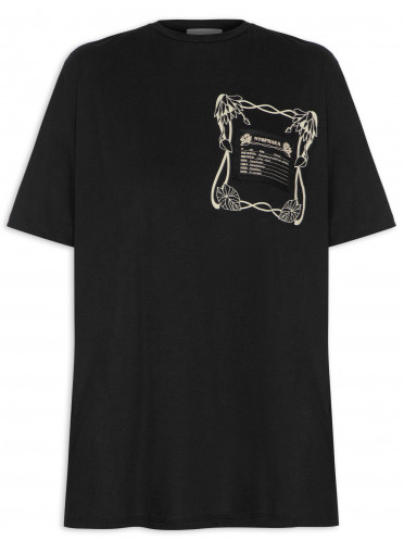 Camiseta Feminina Crepúsculo - Preto