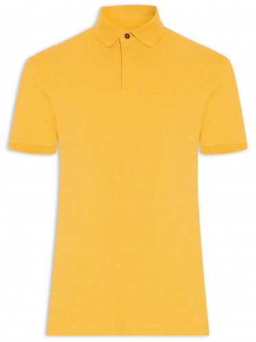 Polo Masculina Piquet Colorfix - Amarelo
