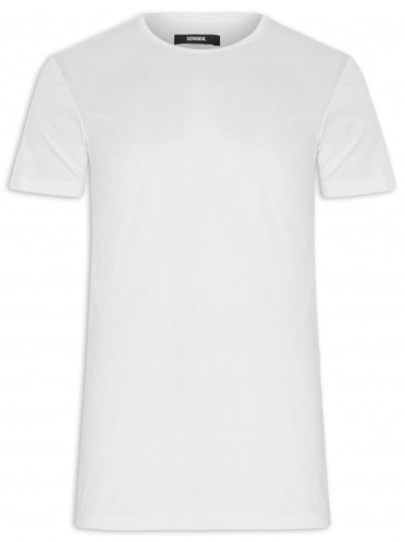 Camiseta Masculina Pima - Branco