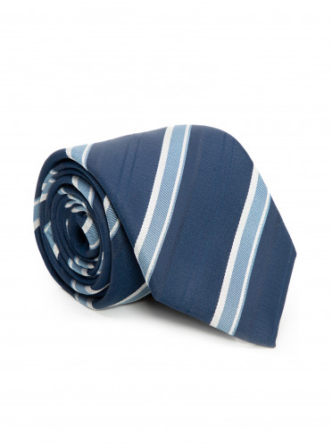 Gravata H-tie 7,5 Cm - Azul