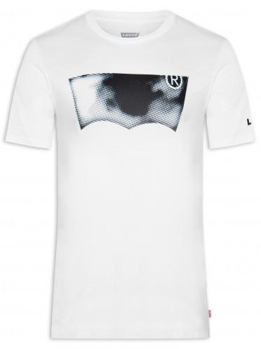 T-shirt Masculina Graphic Set In Neck - Branco