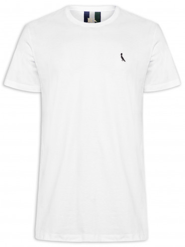 Camiseta Masculina Regular Vento - Branco 