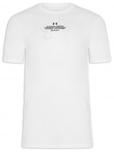 Camiseta Masculina Ua Basketball Photo - Branco